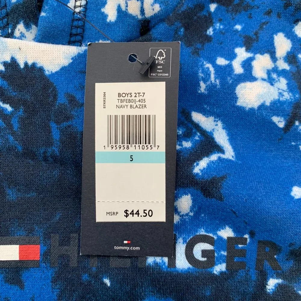 Tommy Hilfiger Boy's tie-dye hoodie - Picture 6 of 7